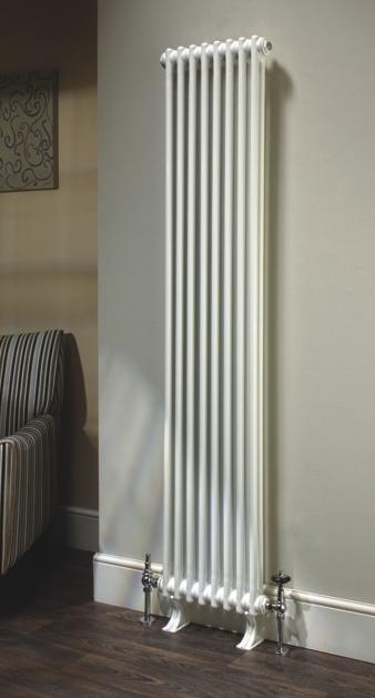 Slip-On Foot - White (Can only be supplied with a radiator)